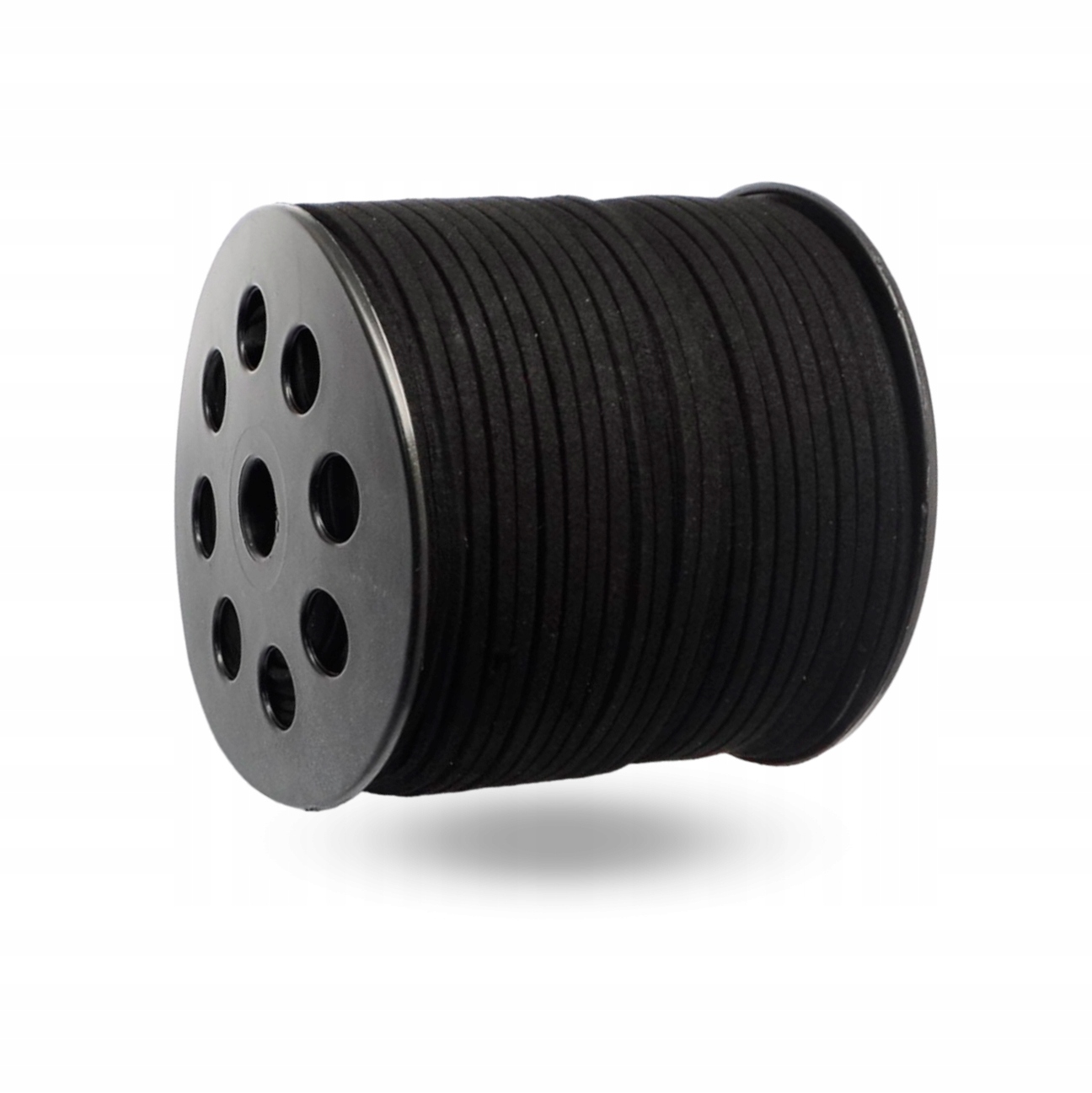 Řemínek, Řemínek Semiš, Černá, 2.7x1.4mm, 90m/cívka