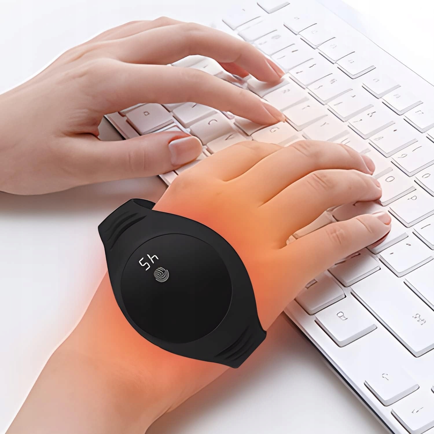 Vyhřívaný Náramek 2000MAH 3 Režimy S Digitálním Displejem Moderní