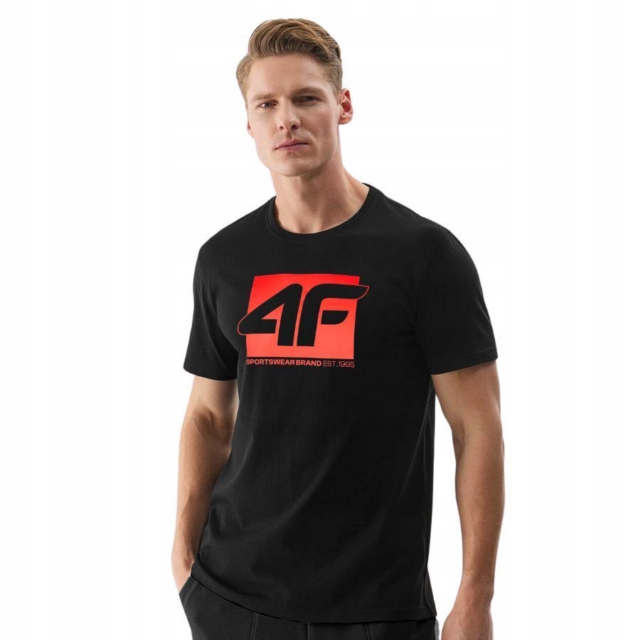 KOSZULKA MĘSKA 4F T-SHIRT PODKOSZULEK BLUZKA SPORTOWA NA CO DZIEŃ Marka 4F