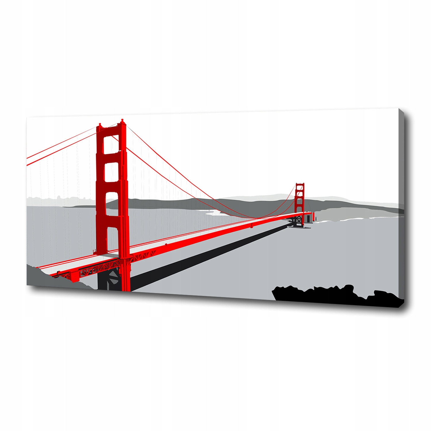 

Foto obraz na płótnie Most San Francisco 125x50 cm