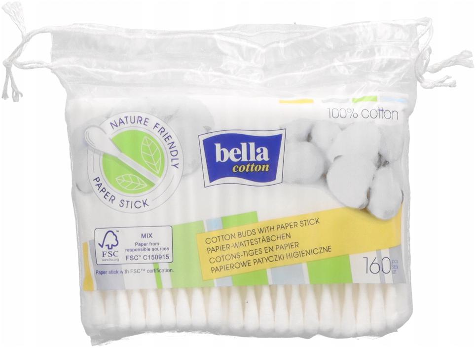 

Bella Patyczki higieniczne woreczek foliowy A'160