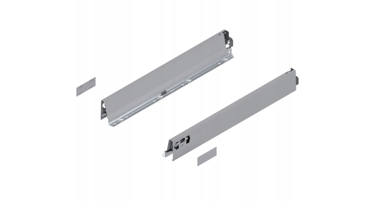 

Boki Blum Tandembox Antaro L=400 ,szary, L+p