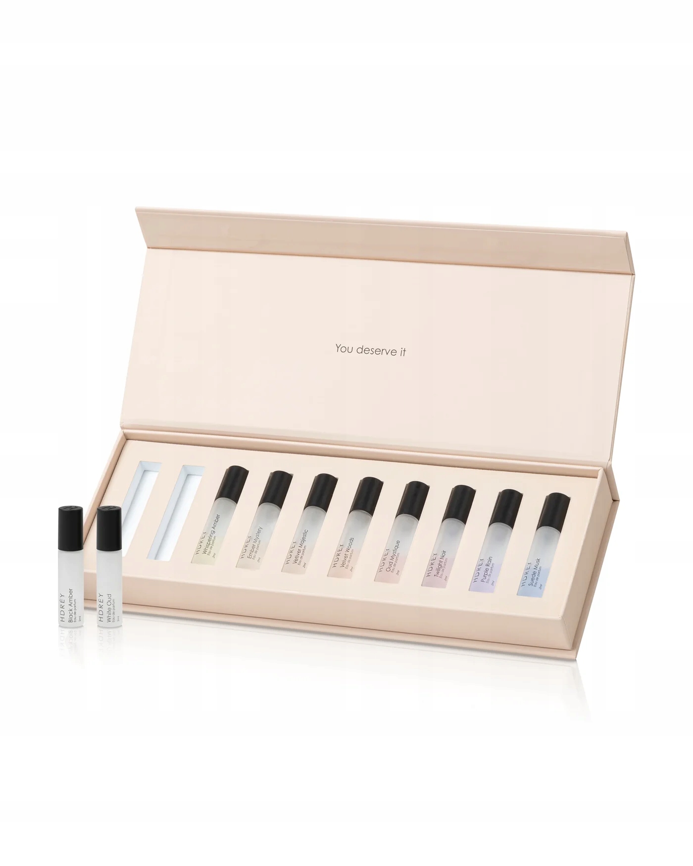 Hdrey Perfume Discovery Set – Kolekcja 10 zapachów 10x2 ml
