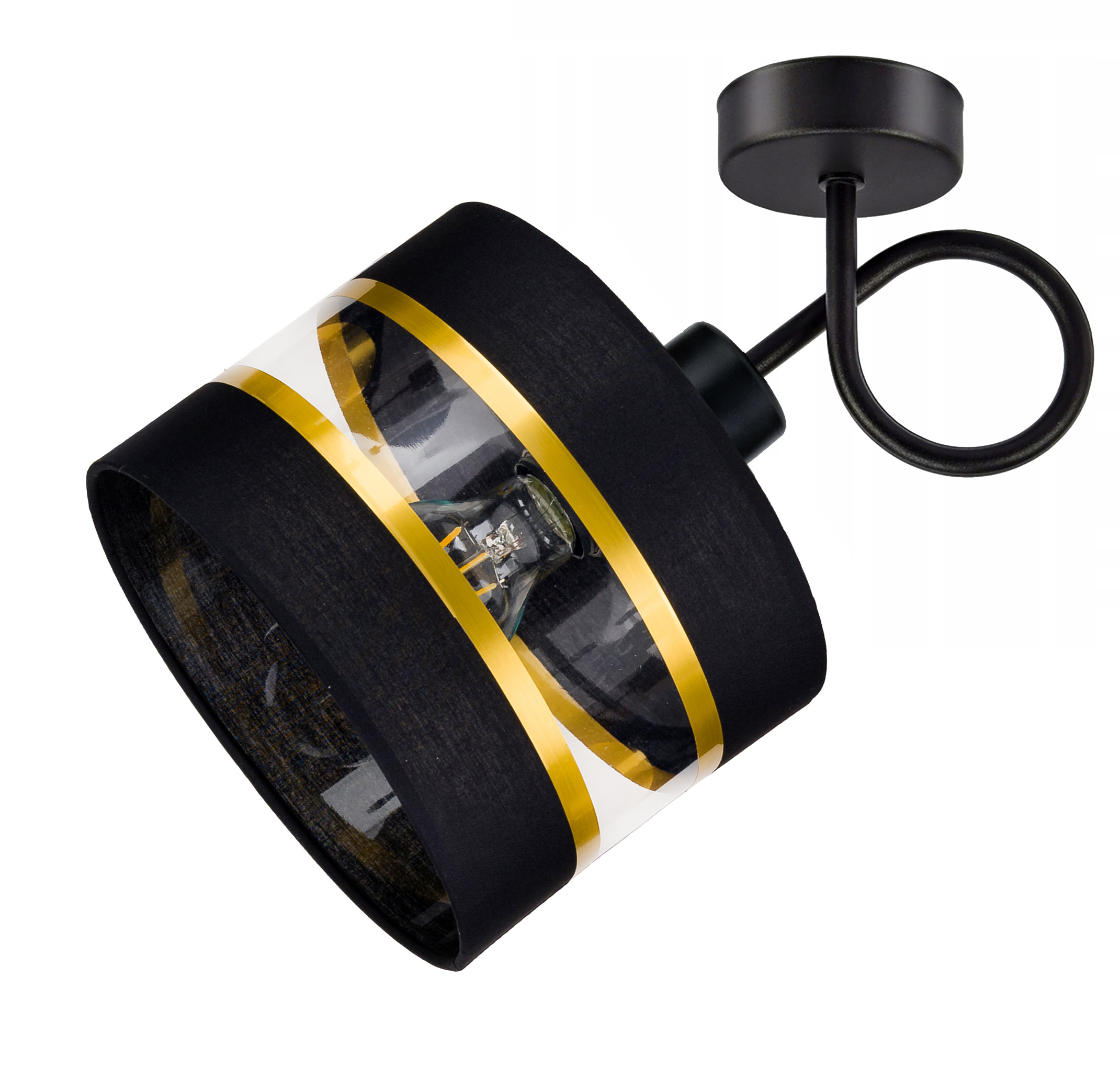 

Lampa Kinkiet żyrandol Stały E27 Loft Abażur 20cm