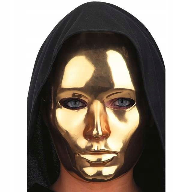 

maska Halloween fantom złota Phantom horror