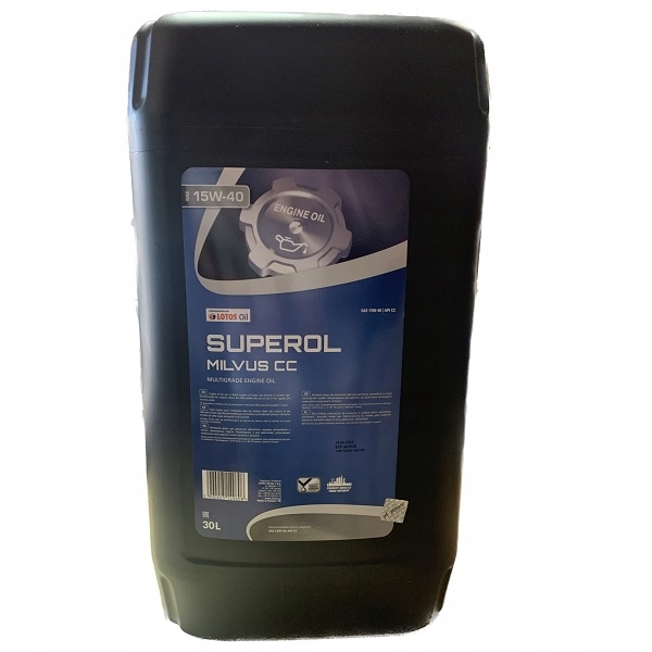 

Lotos Superol Milvus CC 15W40 olej 30L