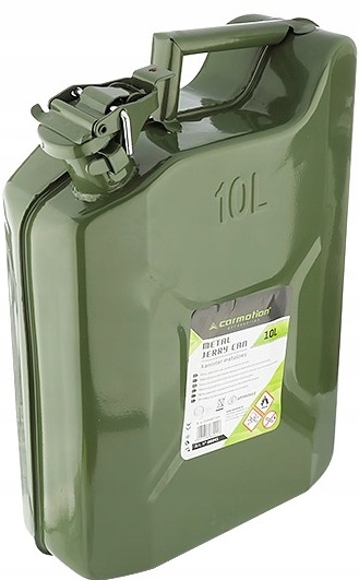 2 x 10L Fuel CANISTER GASOLINE METAL = 20L