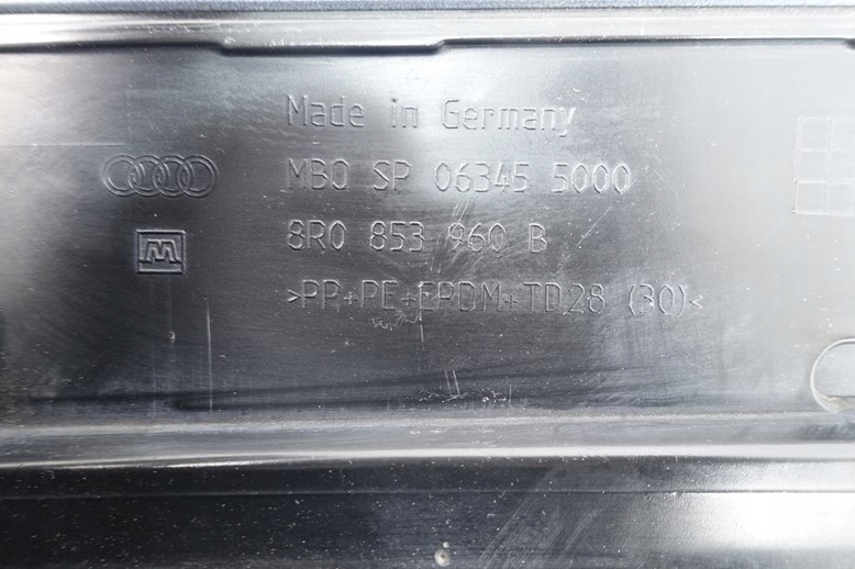 moulding door right front AUDI Q5 SQ5 8R0853960B