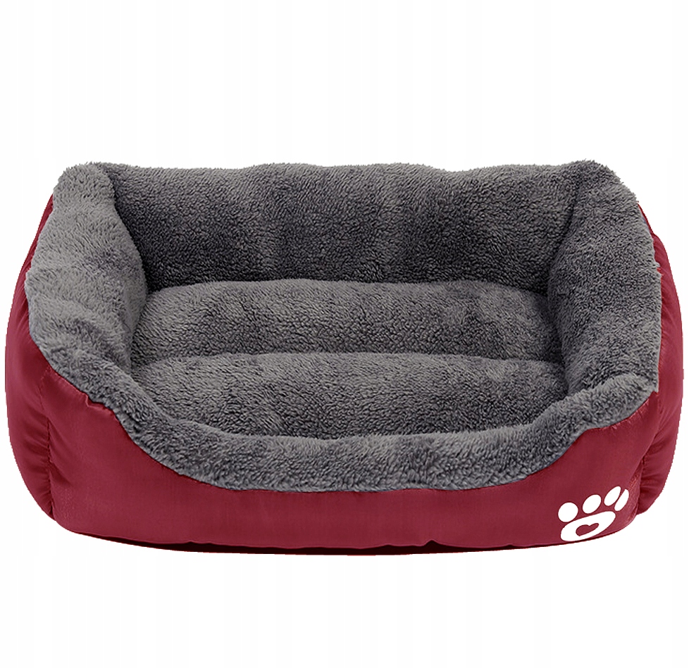 2x Pelíšek pro Psa Potah Kotec Podložka 65x50 cm L