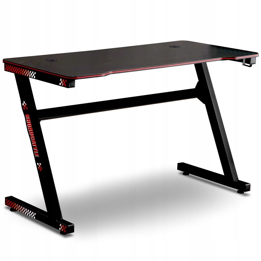 Herní počítačový stůl černý