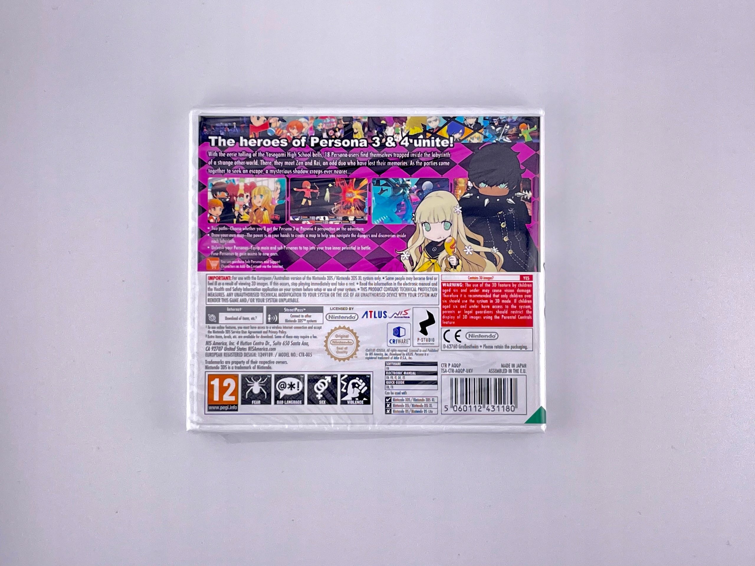 Persona Q Shadow Of The Labyrinth 3DS Wydawca Atlus