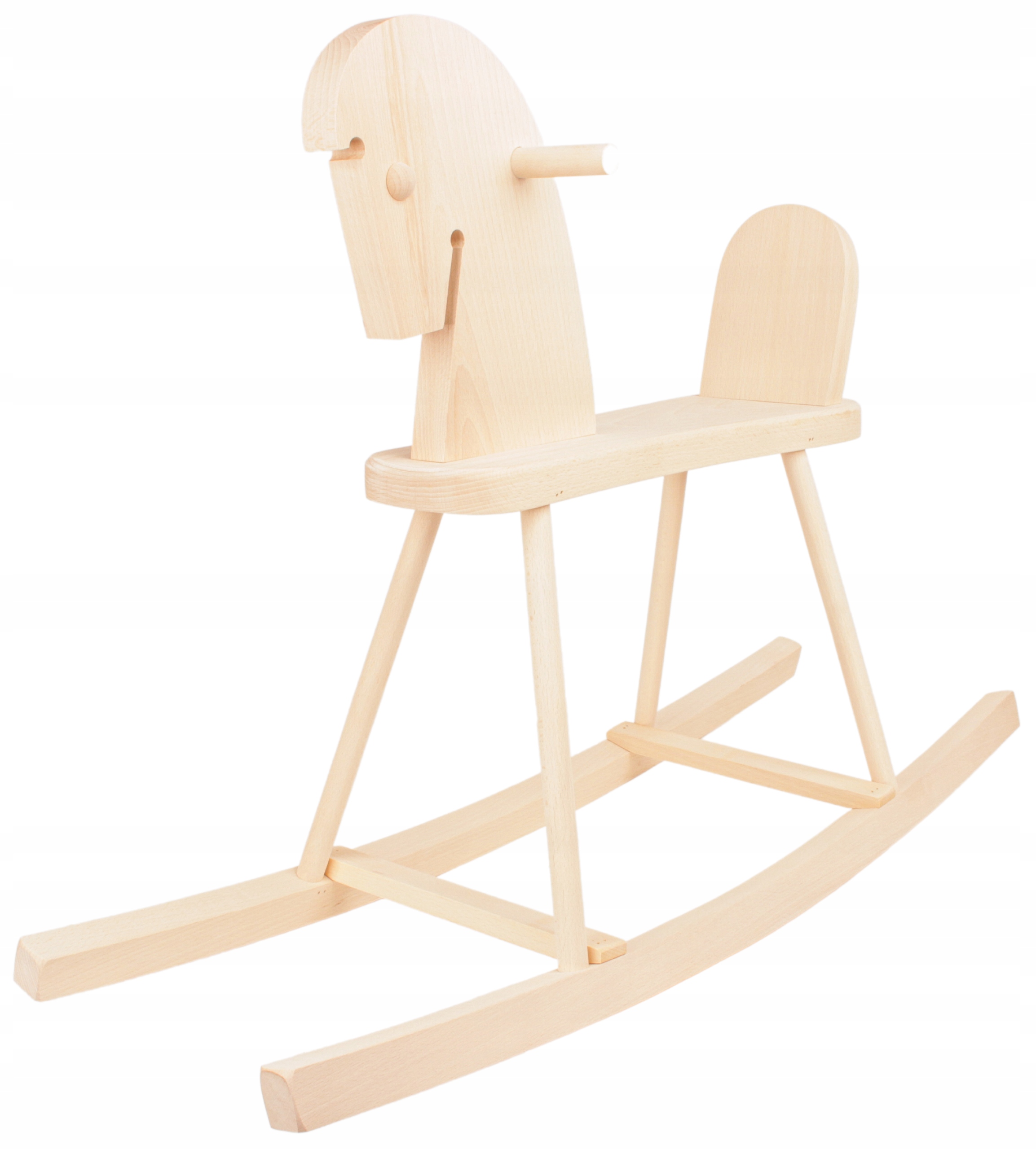 

Koń Na Biegunach Drewniany Konik Dla Dzieci Eko