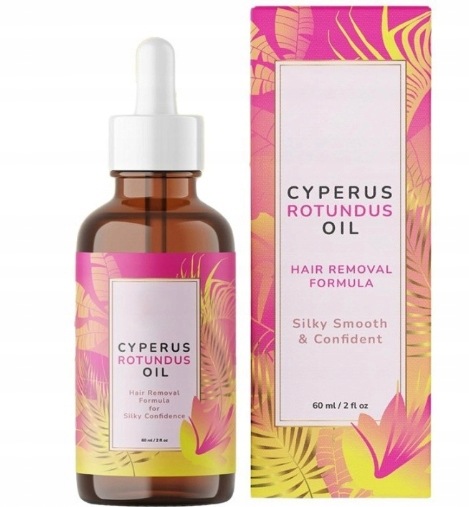 Olej z Cyperus Rotundus – 60 ml Přírodní rostlinný olej pro depilaci