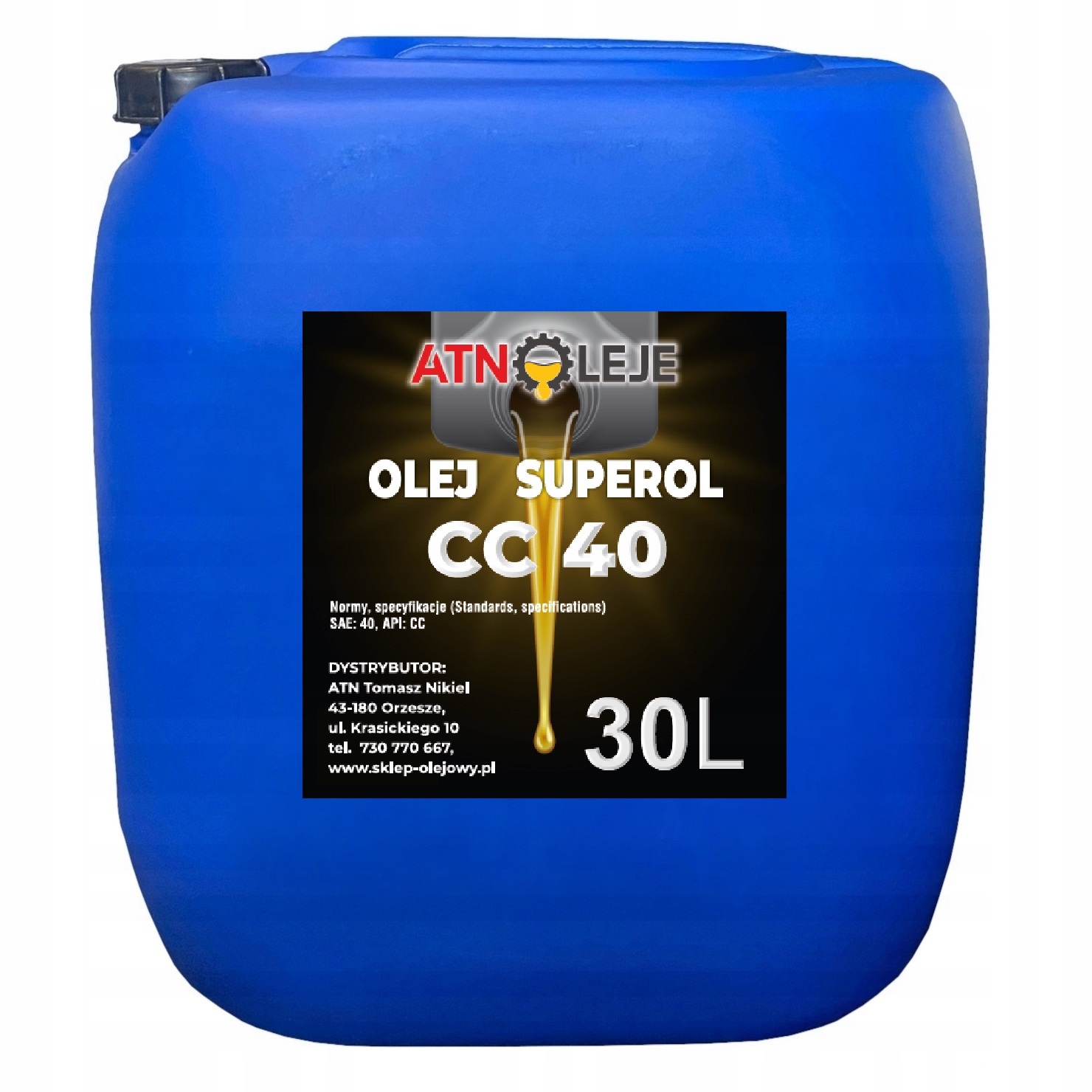 Olej silnikowy SUPEROL CC 40 30L