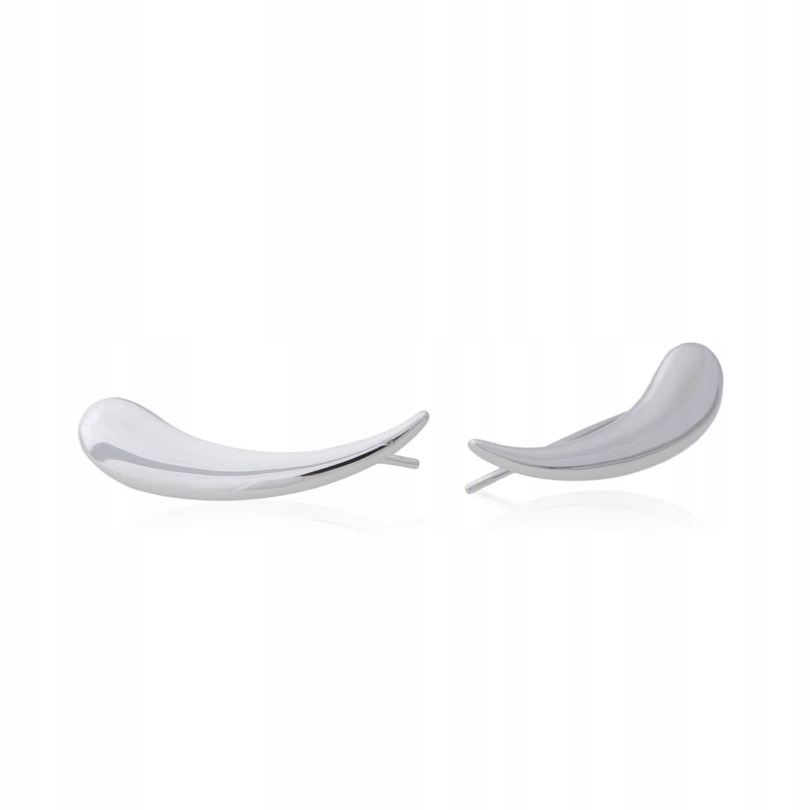 

Kolczyki srebrne nausznice Sadva