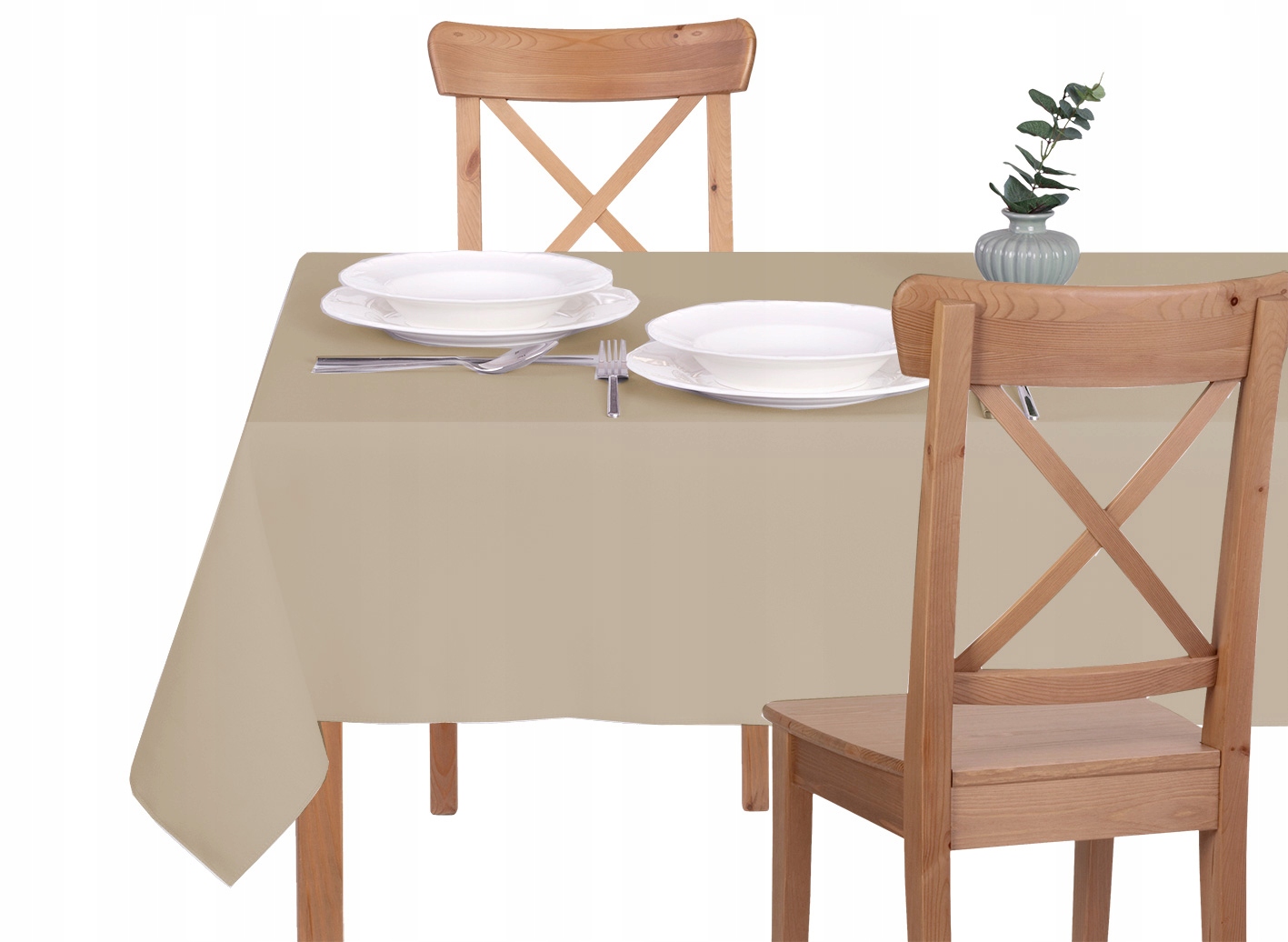 

Obrus Plamoodporny - 160X380 - Solid Ciemny Beżowy