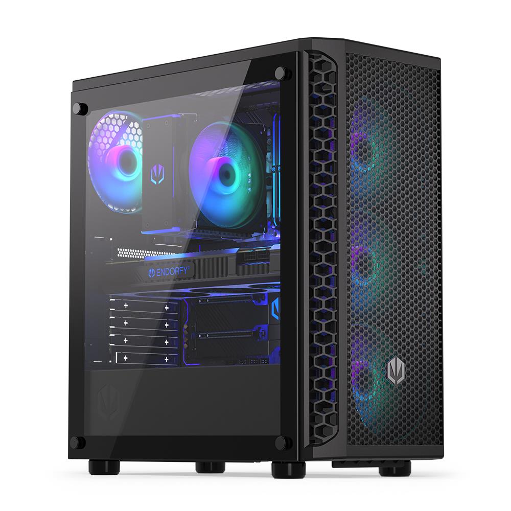 Endorfy Počítačová Skříň Signum 300 Argb Pro Hry M-atx S Rgb Osvětlením