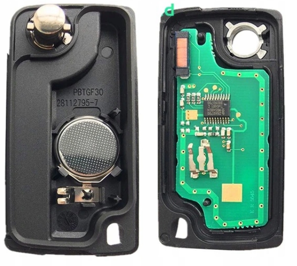 PILOT KLUCZYK PEUGEOT 307 308 407 607 KOMPLETNY Numer katalogowy części HU83 1