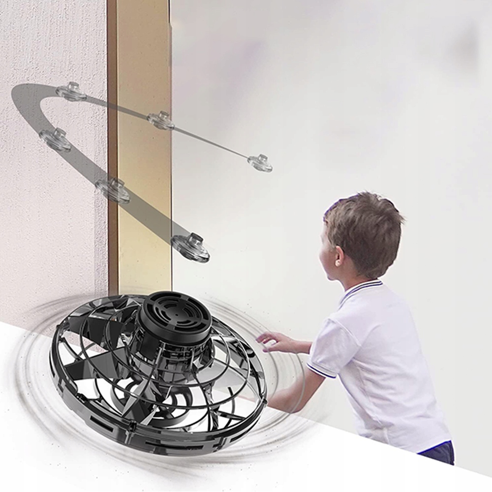 LATAJĄCY SPINNER BUMERANG UFO LED dla dzieci 360 ELEFUN Płeć chłopcy dziewczynki