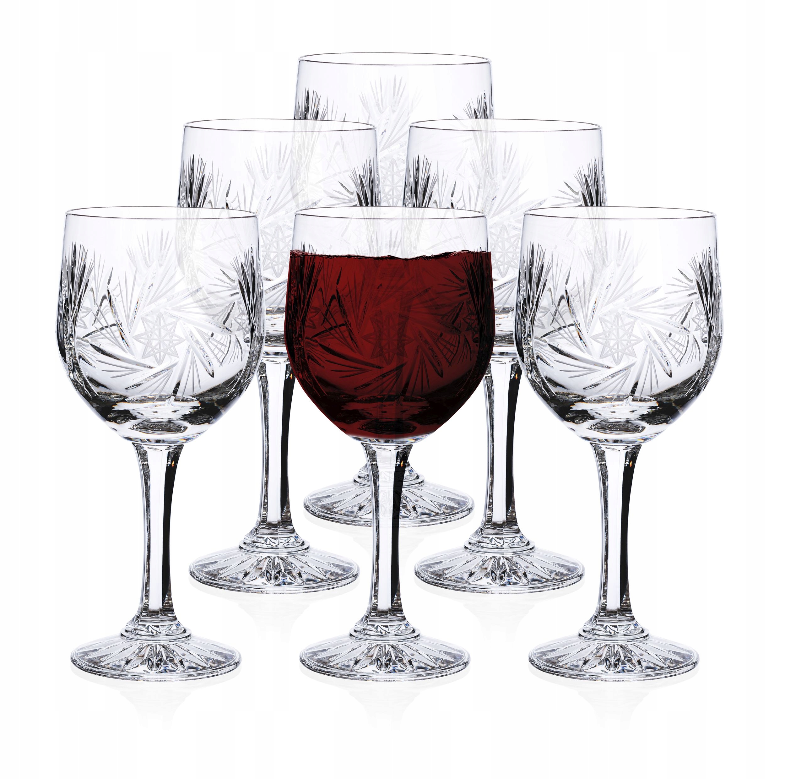 

Kieliszki do wina kryształowe Młynek 6x 240ml