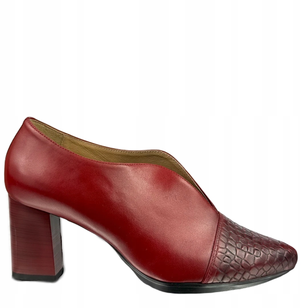 Dámské polobotky Higo 1789 červené 40, červená