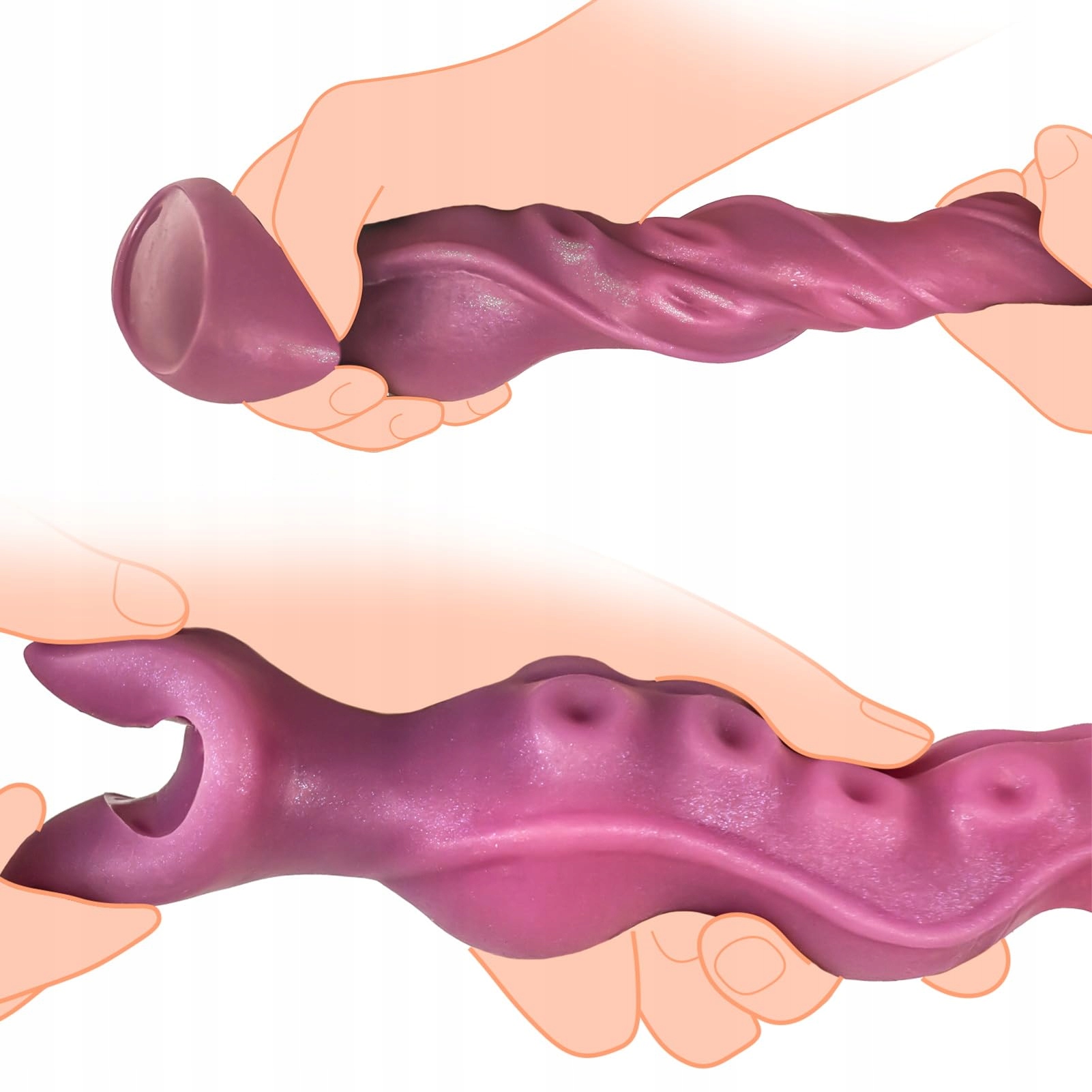 SXOVO Silikonowy Dildo Tentacle Analny Masażer Prostaty dla Początkujących — miniatura 3