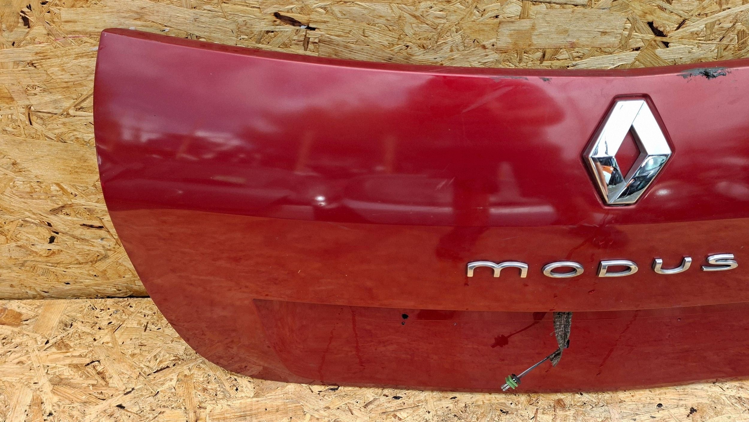 trunk door boot cap RENAULT MODUS 2004