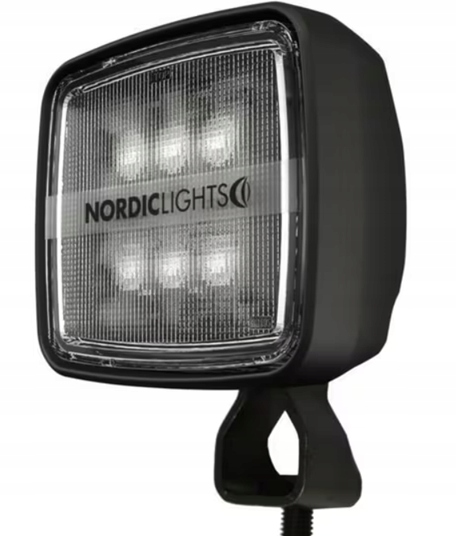 Čtvercová Pracovní Lampa LED6 20W 12/24V 1900lm Rozptýlené Světlo