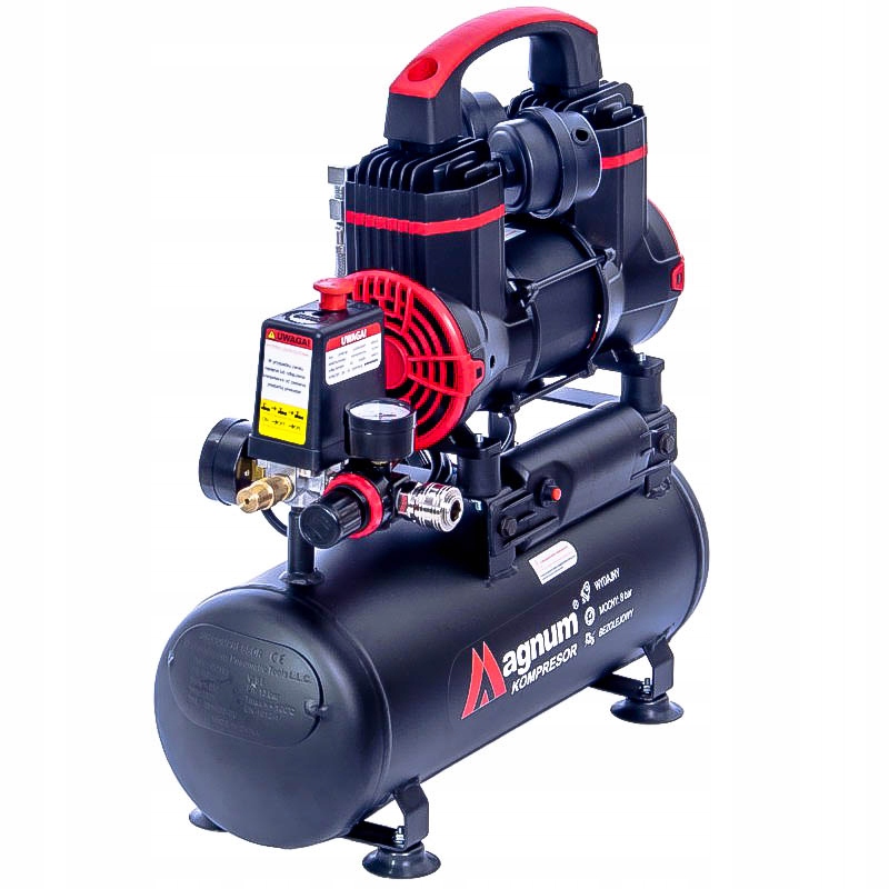 CICHY KOMPRESOR STOMATOLOGICZNY MAGNUM 8L 70dB