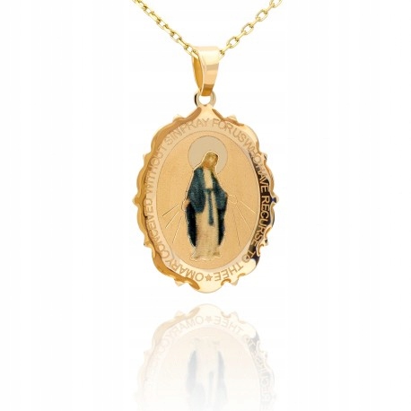 Złota Zawieszka Medalik 14K/585 90053309 4U M1