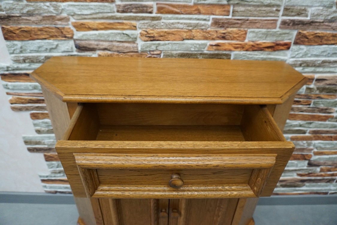 KOMODA DĘBOWA 2 DRZWIOWA SZER. 75 CM p-571 Marka inna