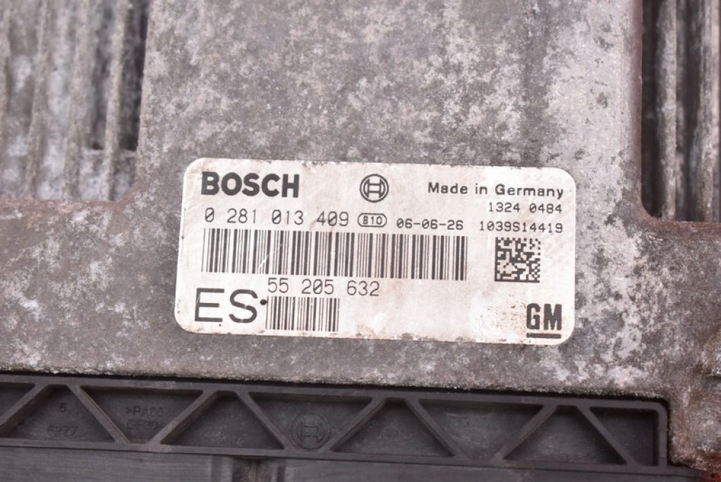 control unit computer of the engine 55205632 OPEL VECTRA C 1.9 CDTI 150 KM 05-09
