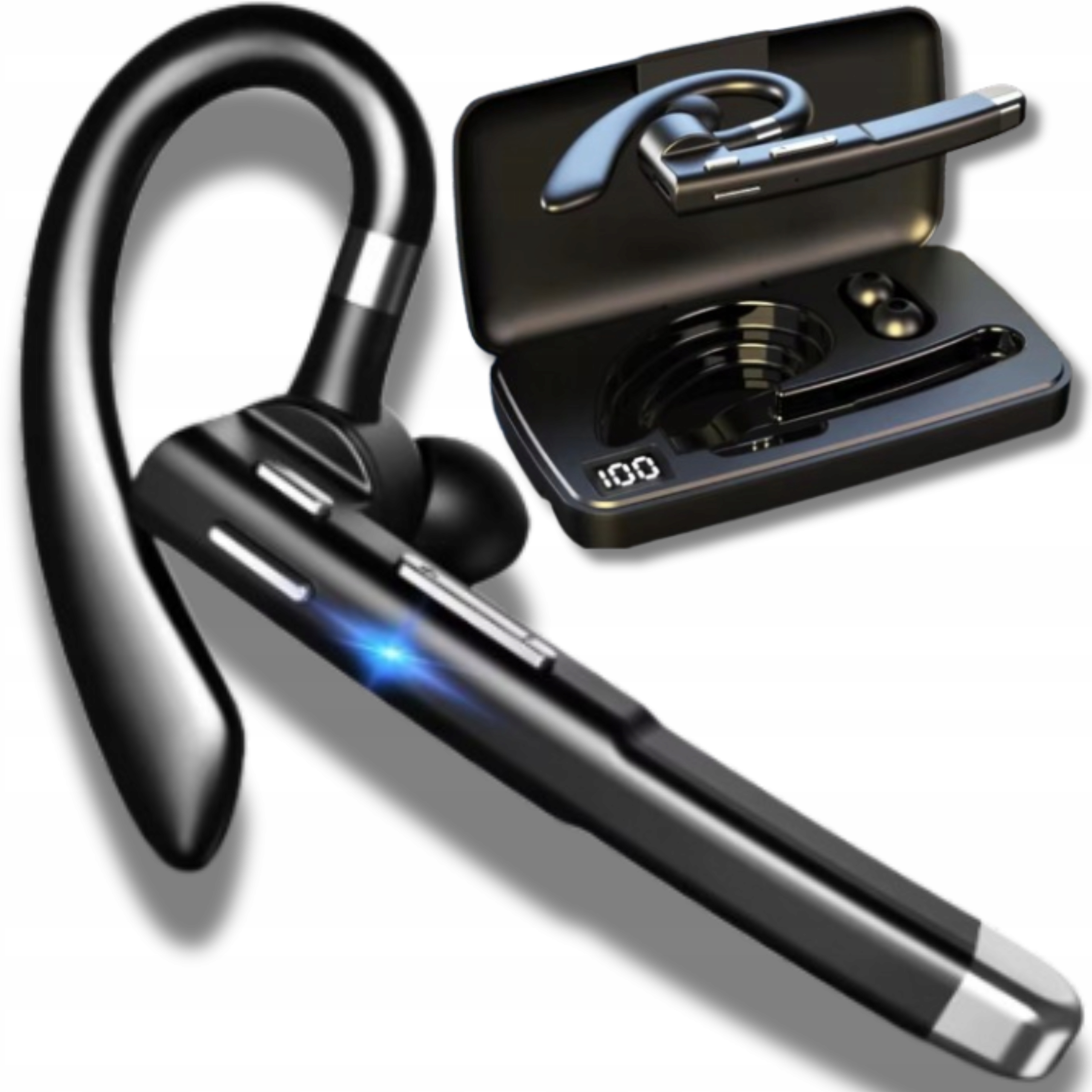 Słuchawka Bluetooth 5.1 Dla Kierowcy Do Telefonu Do Rozmow Bezprzewodowa