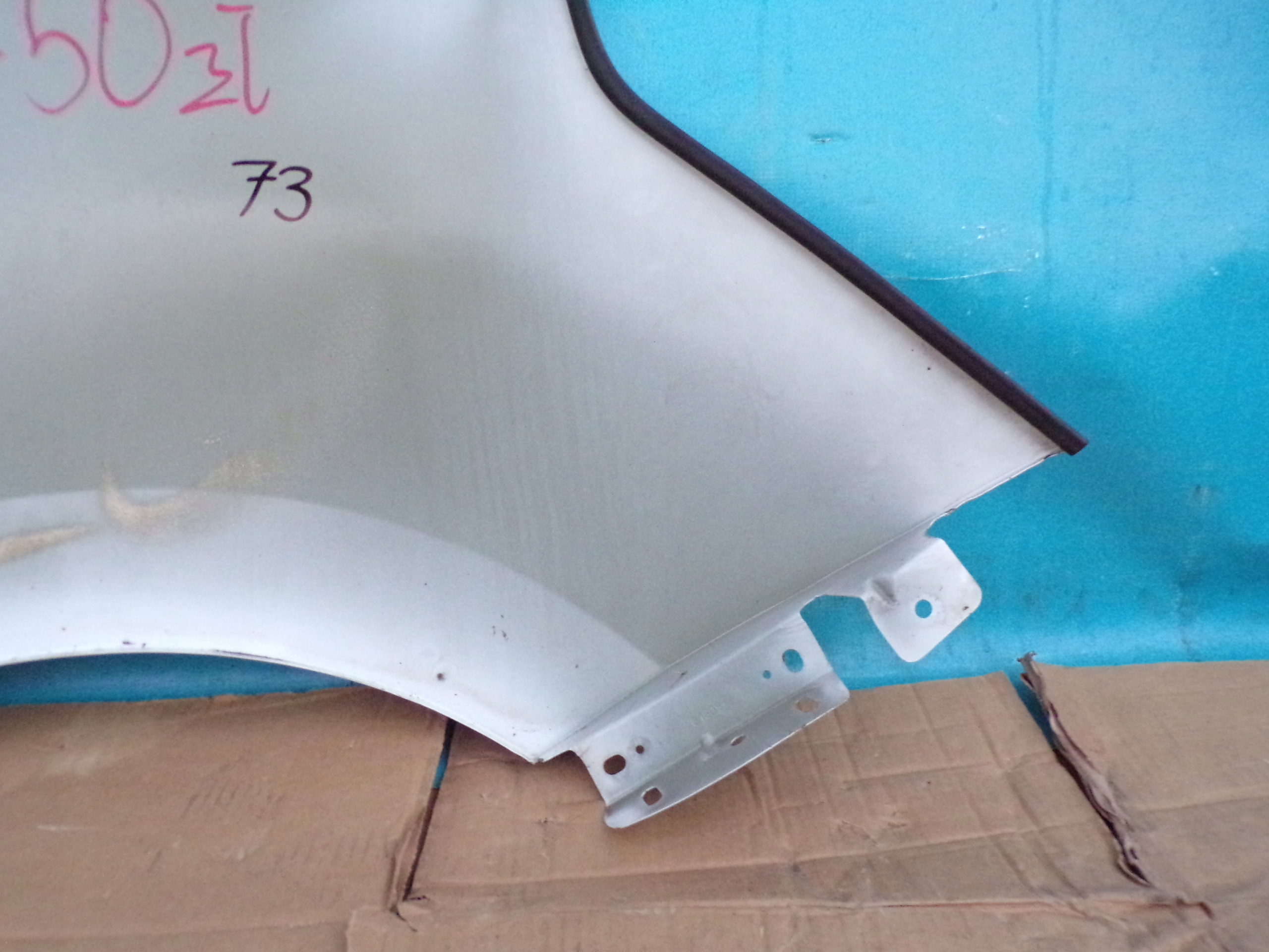 MASTER 3 MOVANO B 10- fender front front left BIALY LADNY