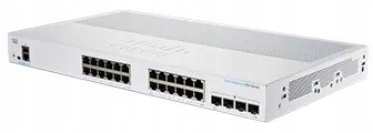 Cisco switch CBS250-24T-4X (24xGbE, 4xSFP+, fanless) Refresh CBS250-24T…