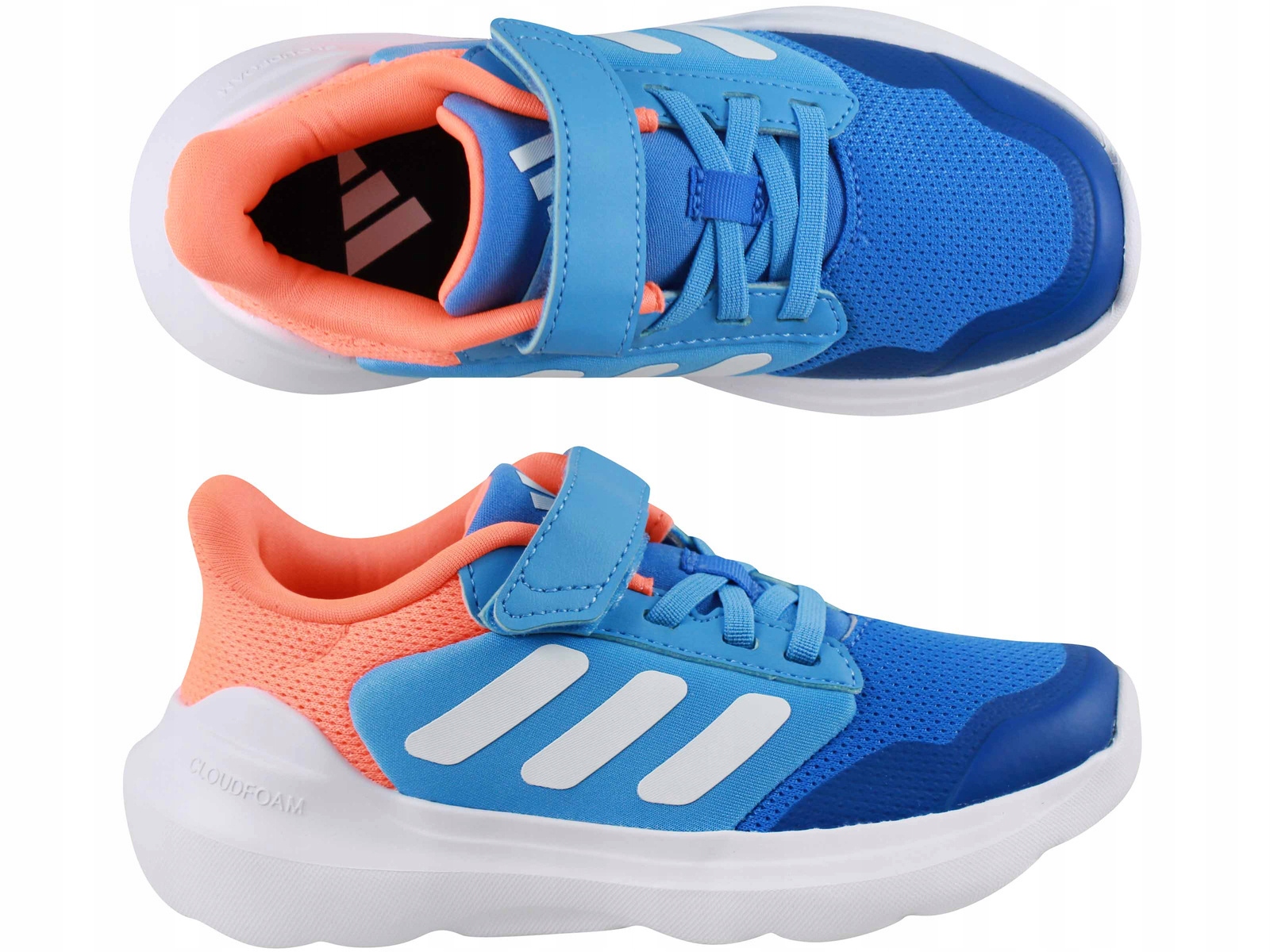 Adidas Tensaur Run 3.0 El JP6784 Buty Sportowe Dziecięce Lekkie Rzepy Gumki