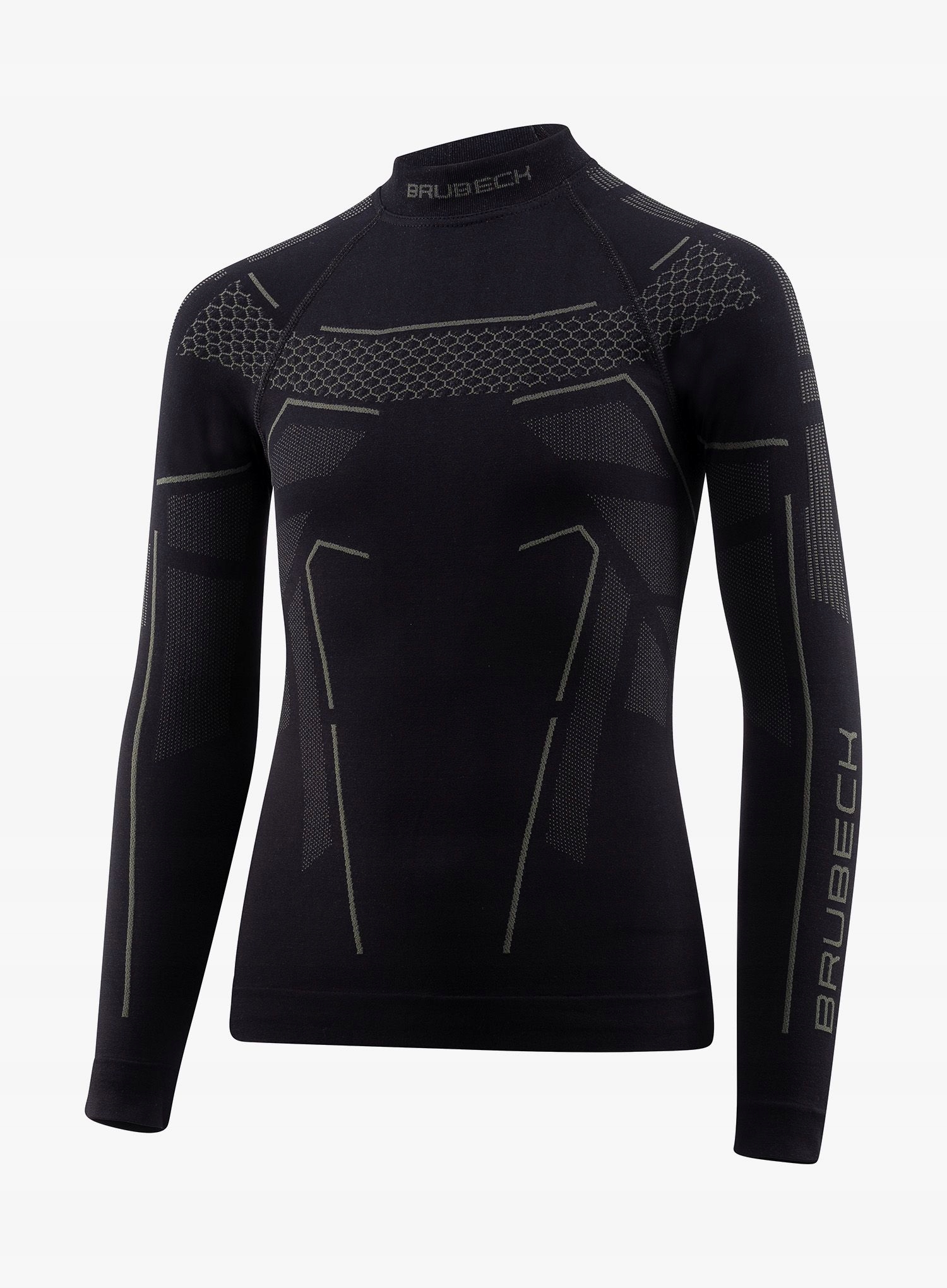 Bluza dziecięca Brubeck Thermo Junior black/graphite 128-134 cm