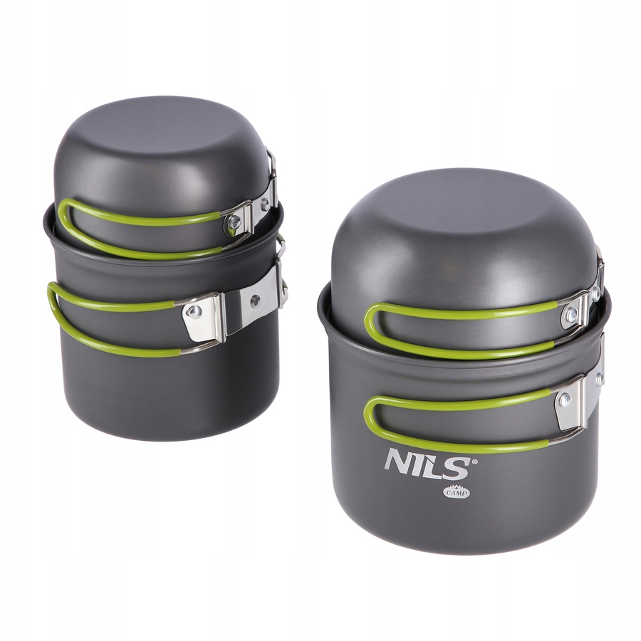 ZESTAW NACZYŃ MENAŻKA HARCERSKA TURYSTYCZNA NILS 1800ml