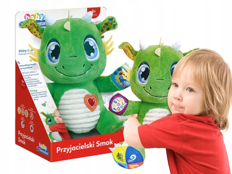

Clementoni Przyjacielski Smok interaktywny pluszak