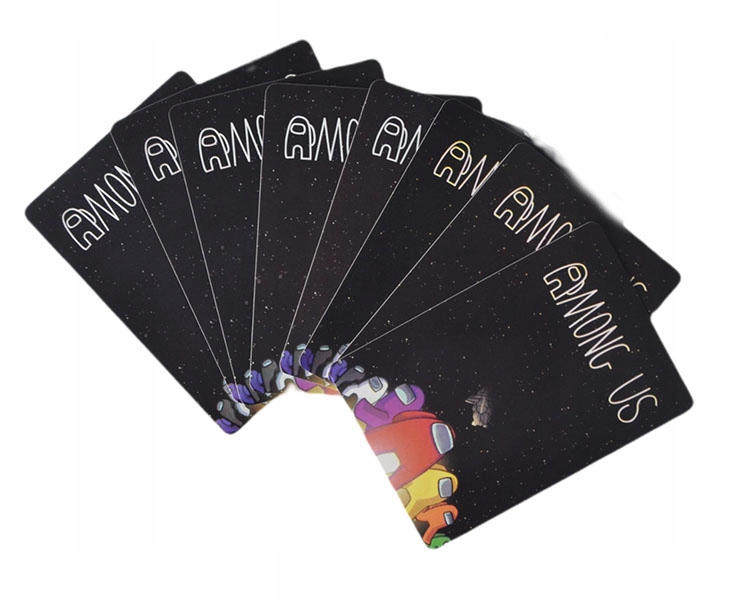 KARTY AMONG US 36 SZT BOOSTER 288 KART ZESTAW KARTY DO KOLEKCJONOWANIA Wydawca inny