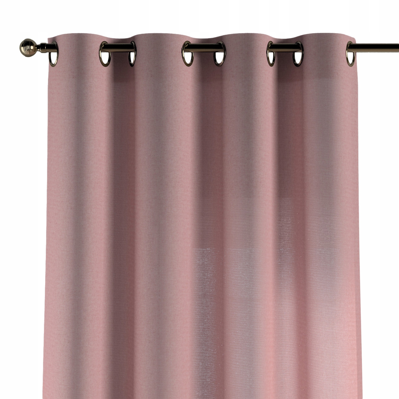 Záves na kolieskach 1 ks 140x260 cm červený