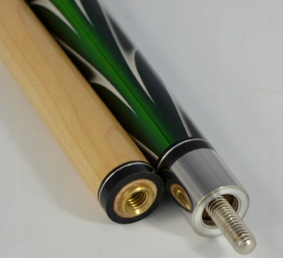 Kij bilardowy 2-cz dwuczęściowy Pool bilard Rebell zielony