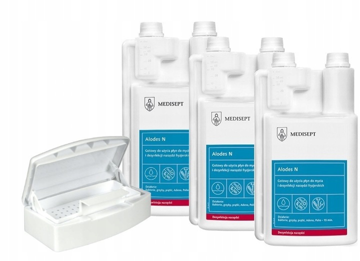 Zestaw do dezynfekcji Alodes N x3 i sterylizator