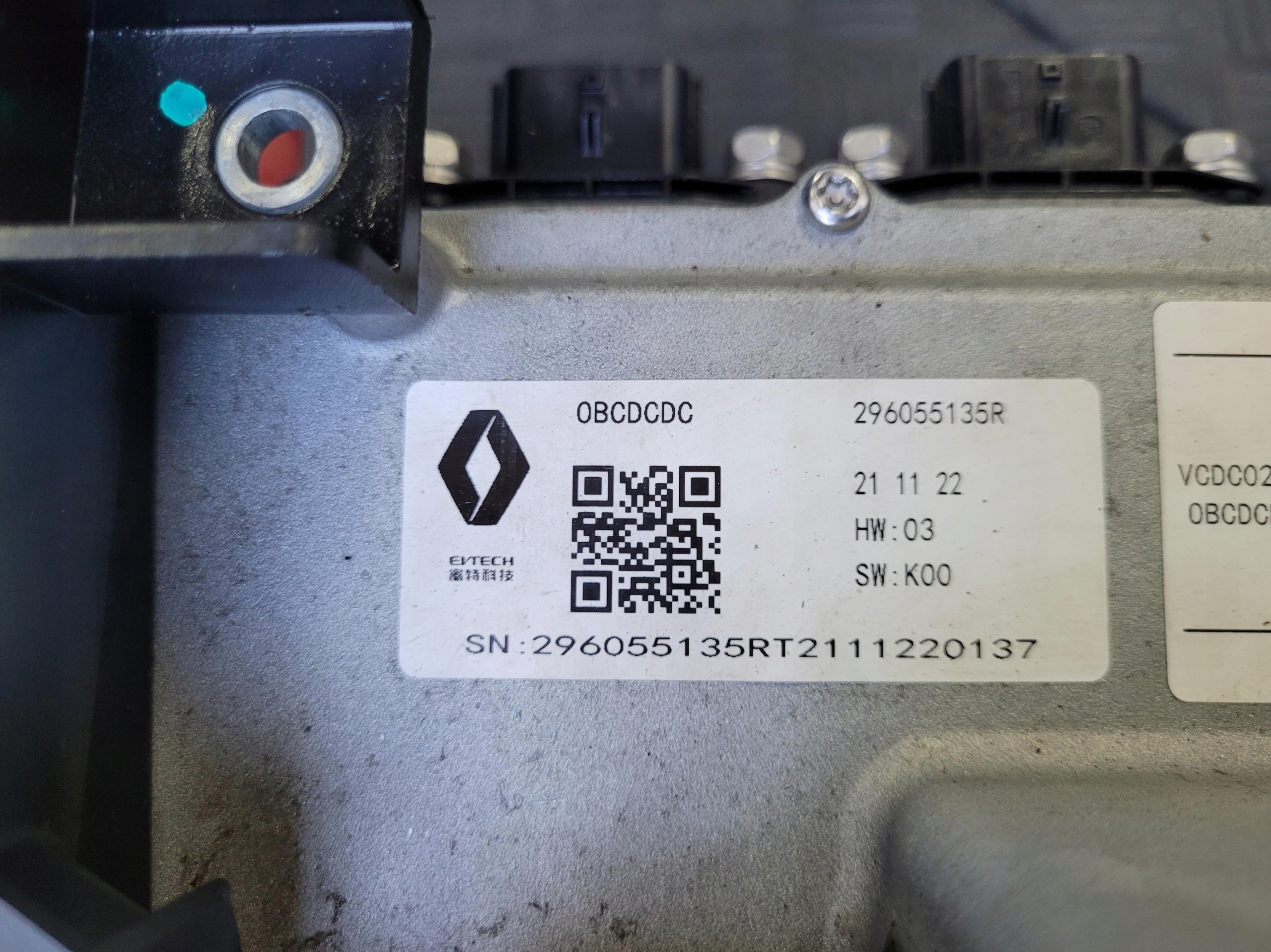 KONWERTER INWERTER LADOWARKA adapter LADOWANIA control unit DACIA SPRING