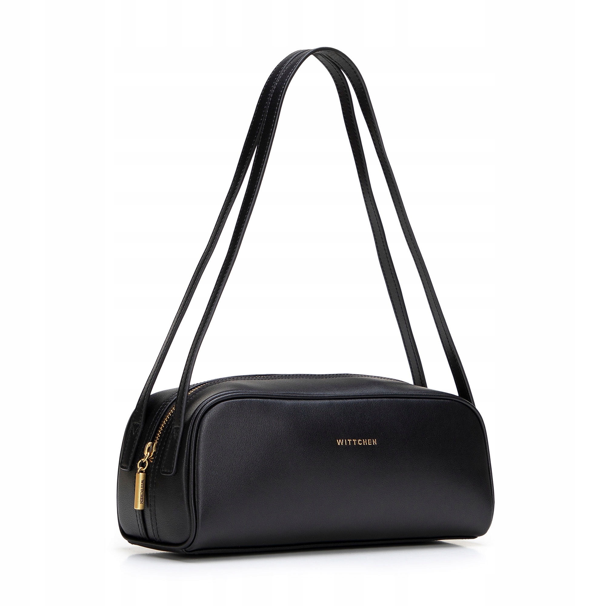Dámská kabelka Wittchen Elegance, přírodní kůže, černá