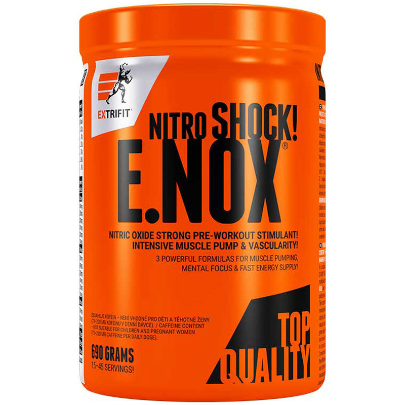 Extrifit E.Nox Nitro Shock 690g Pumpa Síla Energie Koncentrace