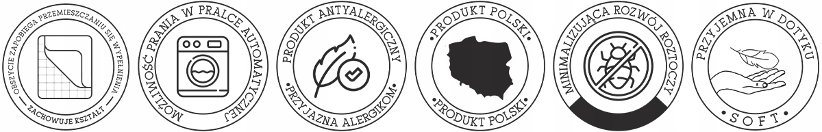 Kołdra 80x160 cm INCOLOR Antyalergiczna Całoroczna Sezonowość kołdry całoroczna