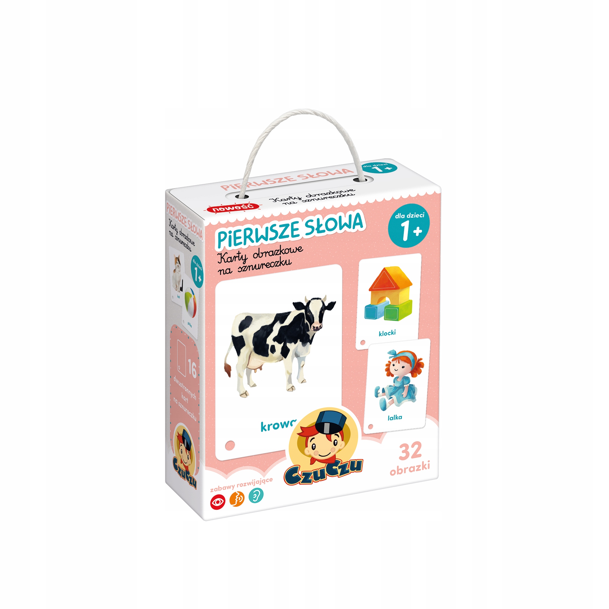 

Czuczu Karty Obrazkowe Na Sznureczku Słowa 12M+