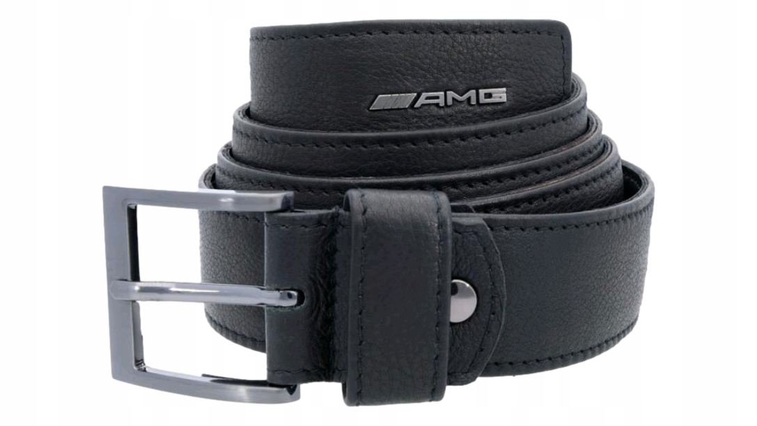 Mercedes Elegantný pánsky kožený opasok Amg Orig