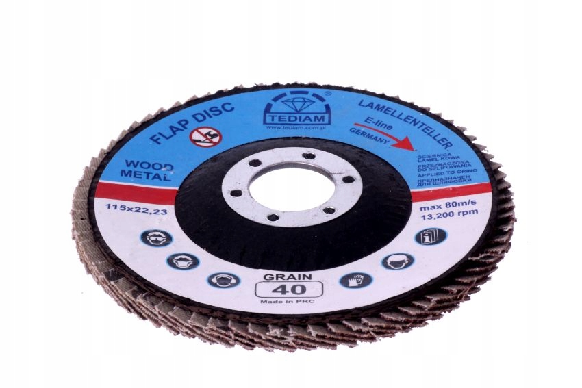 

Tarcza Ściernica Ścierna Listkowa 125mm 60 Lamelka